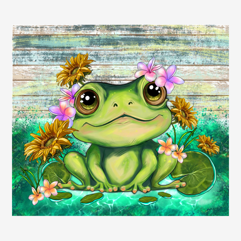 Frog With Sunflower Urban Hoodie by TumblerDesignByShophia | Teevron