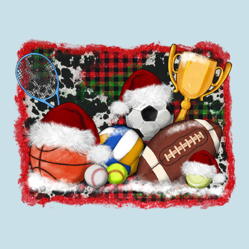 Christmas Sports Background Ladies Tee by AdoDesignShop | Teevron