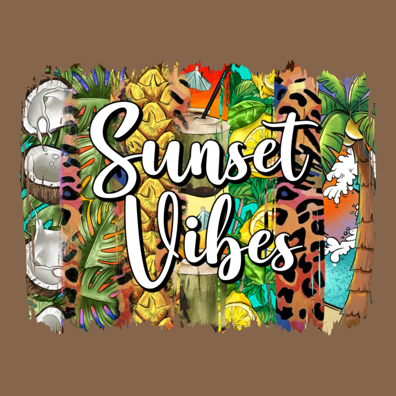Sunset Vibes Brush Stroke Premium Tee by BarkalooDesign | Teevron