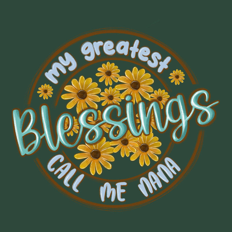 My Greatest Blessing Call Me Nana Zipper Hoodie by MaliasSmallBusiness | Teevron
