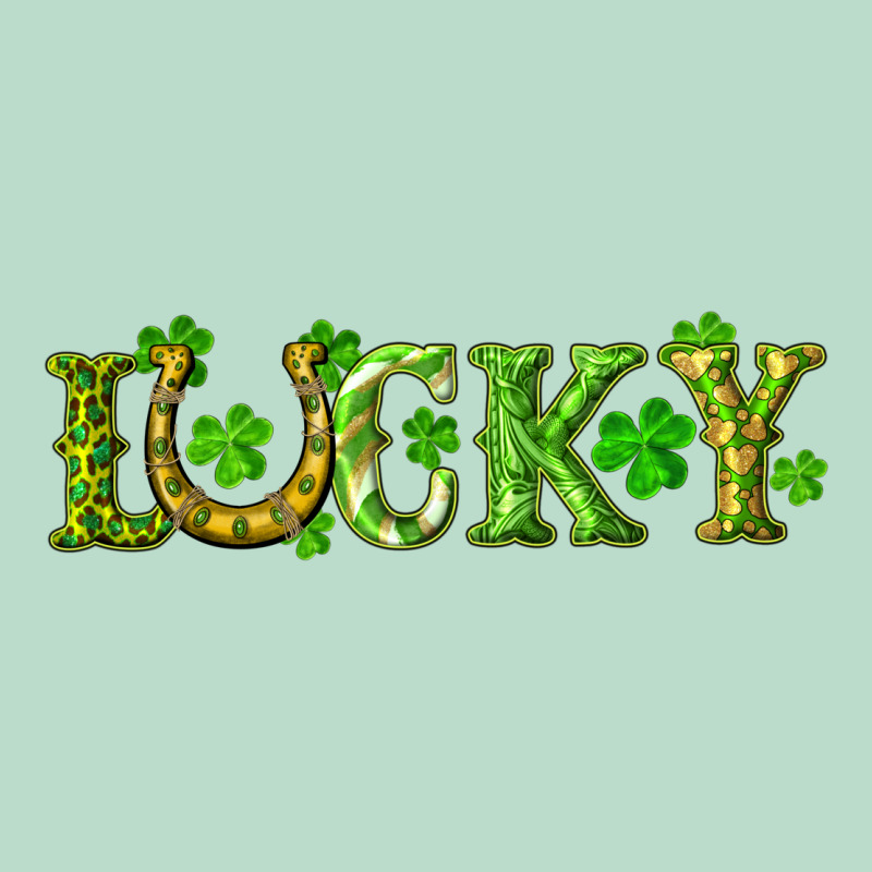St. Patrick's Day Lucky With Clovers And Horseshoe Premium Hoodie by RanaPortraitStore | Teevron