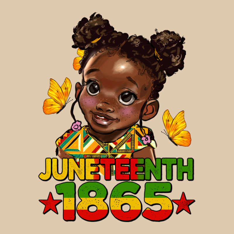 Juneteenth 1865 Afro Girl Heavyweight Sweatshirt by HRA Design Shop | Teevron