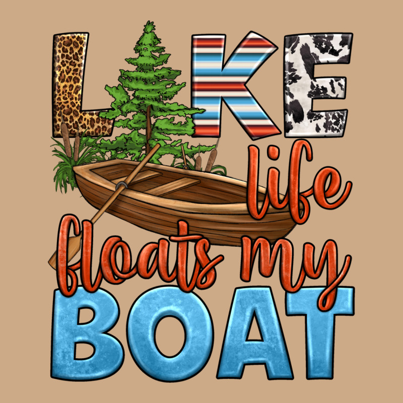 Lake Life Floats My Boat Vintage Hoodie by HRA Design Shop | Teevron