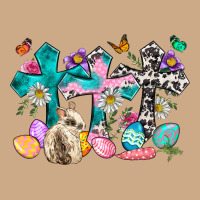 Western Rabbit With Cross And Flowers Vintage Hoodie | Teevron