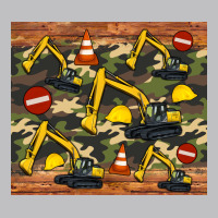 Excavator Camouflage Long Sleeve Tee | Teevron