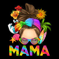 Messy Bun Mama Summer Premium Tee | Teevron