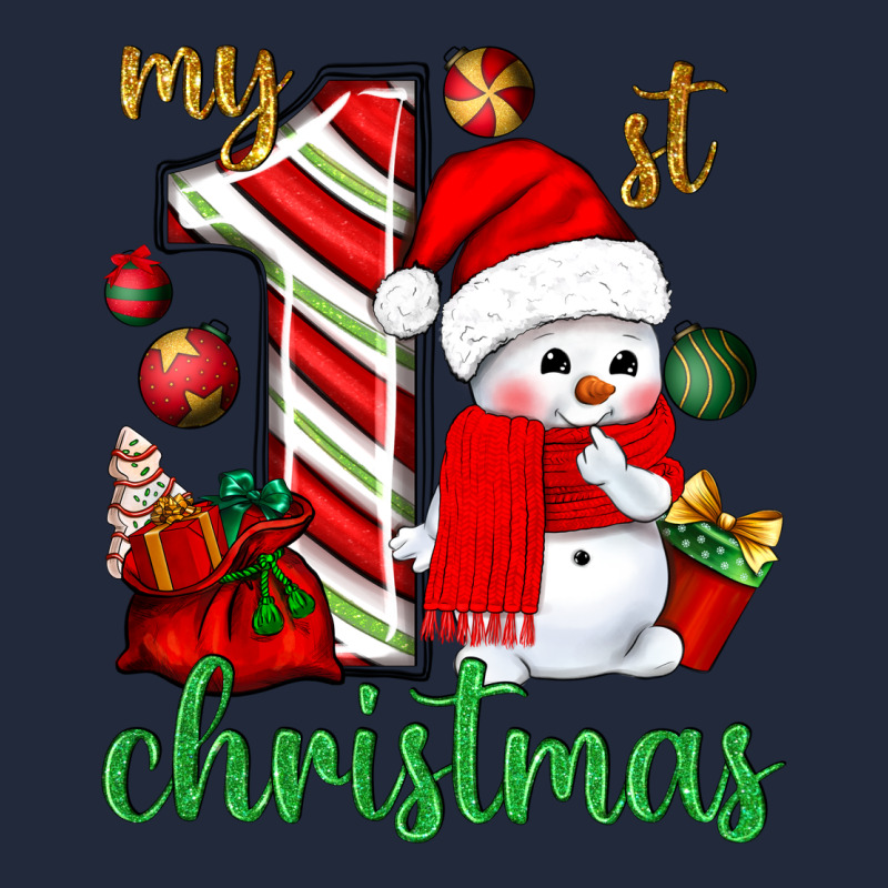 My 1 St Christmas With Cute Snowman Bbs Premium Sweatshirt by BundleAndBundleShop | Teevron