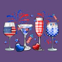 4th Of July Wine Glasses Vintage Hoodie | Teevron
