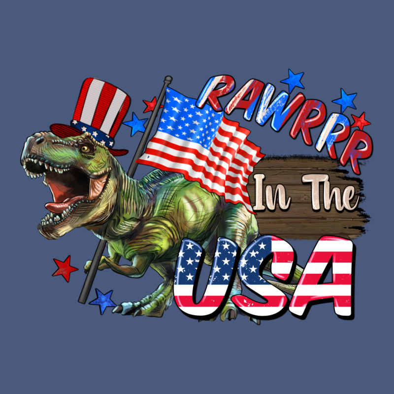 Rawrrr In The Usa 4th Of July Vintage Hoodie by CowGirlArtShop | Teevron