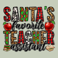 Santa's Favorite Teacher Assistant Classic Tee | Teevron
