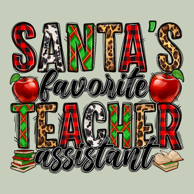 Santa's Favorite Teacher Assistant Classic Tee by Jasminsmagicworld | Teevron