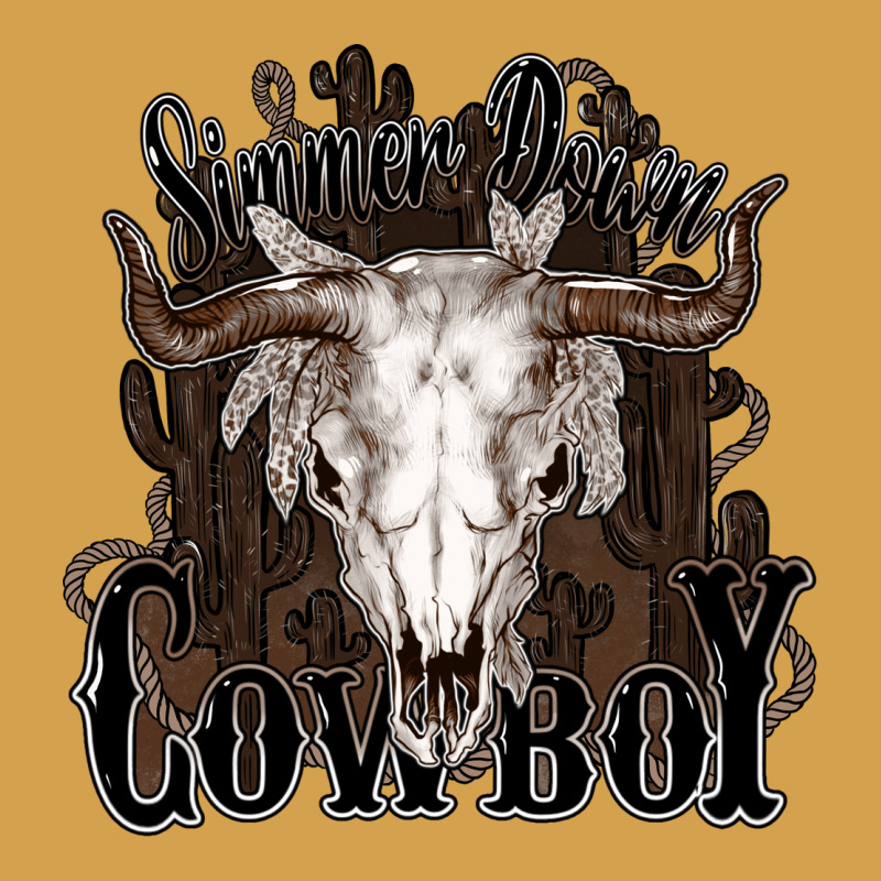 Simmer Down Cowboy Urban Hoodie by HowdyJamesFarm | Teevron