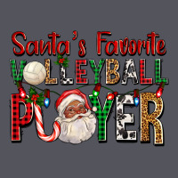 Afro Santa's Favorite Volleyball Player For Christ Vintage Hoodie | Teevron