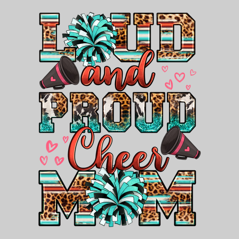Loud And Proud Cheer Mom Premium Tee by RanaPortraitStore | Teevron