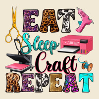 Eat Sleep Craft Repeat Premium Tee | Teevron