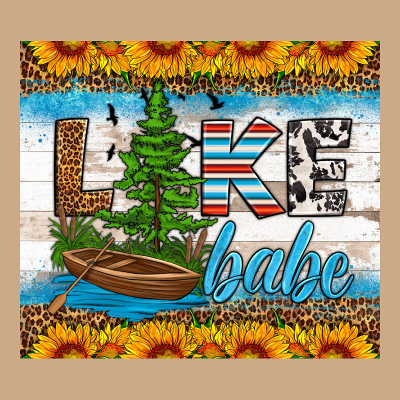 Lake Babe Tumbler Vintage Hoodie by HRA Design Shop | Teevron