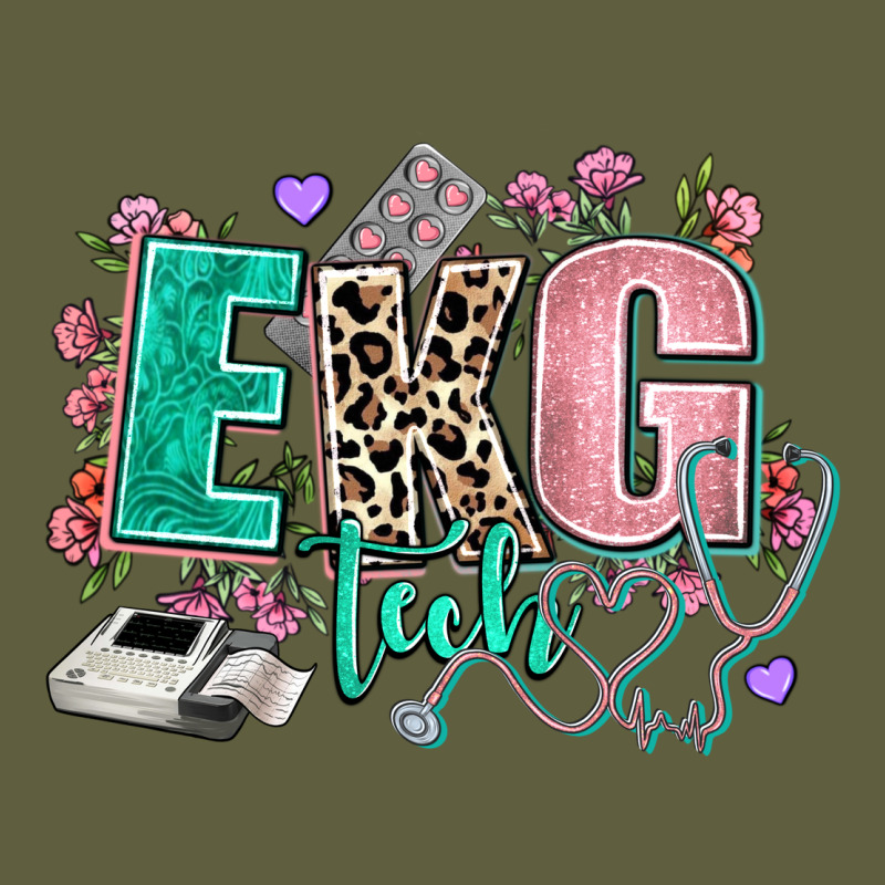 Ekg Tech Vintage Tee by AdoDesignShop | Teevron