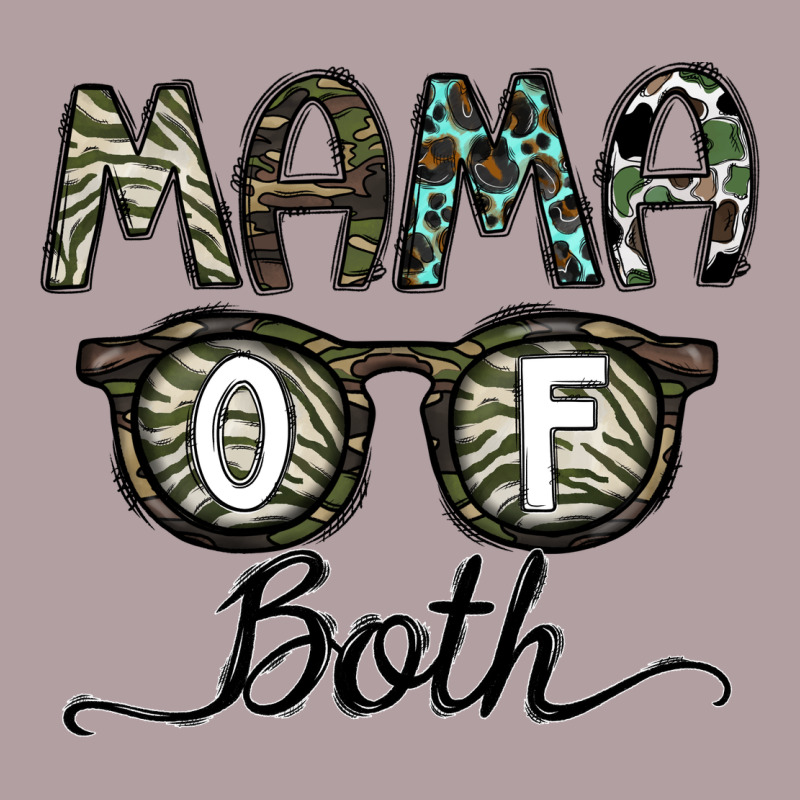 Mama Of Both Vintage Hoodie by CowhideDigitalArt | Teevron