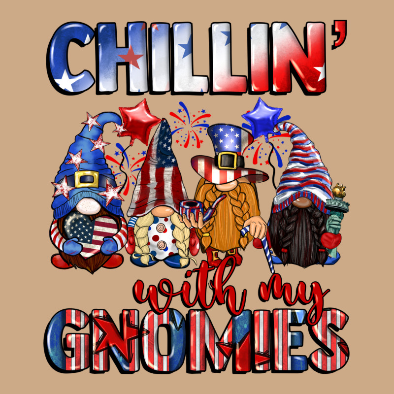 Chillin' With My Gnomies 4th Of July Vintage Hoodie by CowGirlArtShop | Teevron