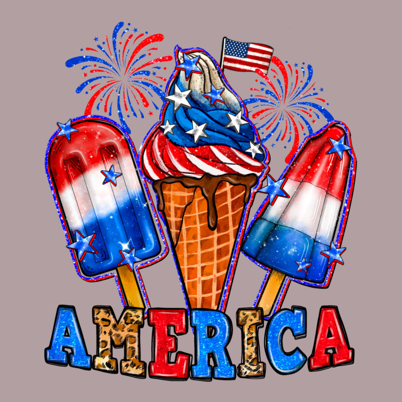 4th Of July America Ice Creams Vintage Hoodie by Neo Western | Teevron