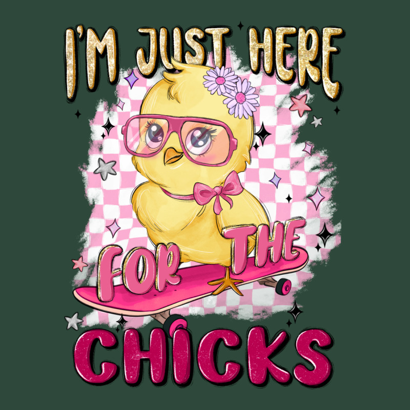 I'm Just Here For The Chicks Zipper Hoodie by MaliasSmallBusiness | Teevron