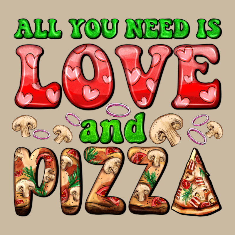All You Need Is Love And Pizza Long Sleeve Tee by AdoDesignShop | Teevron