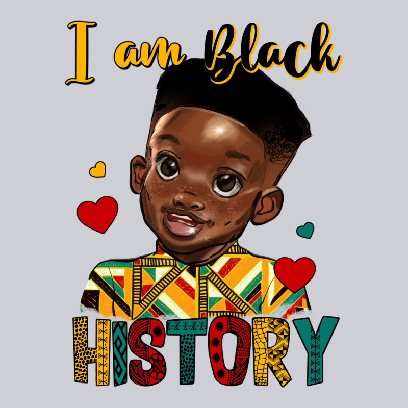 I Am Black History Black Boy Heavyweight Sweatshirt by HRA Design Shop | Teevron