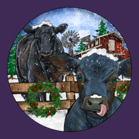 Black Angus Cattle And Calf Christmas Premium Hoodie | Teevron