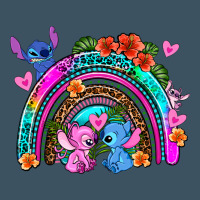 Stitch And Lilo Rainbow Urban Heavy Tee | Teevron