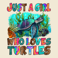 Just A Girl Who Loves Turtles Premium Tee | Teevron