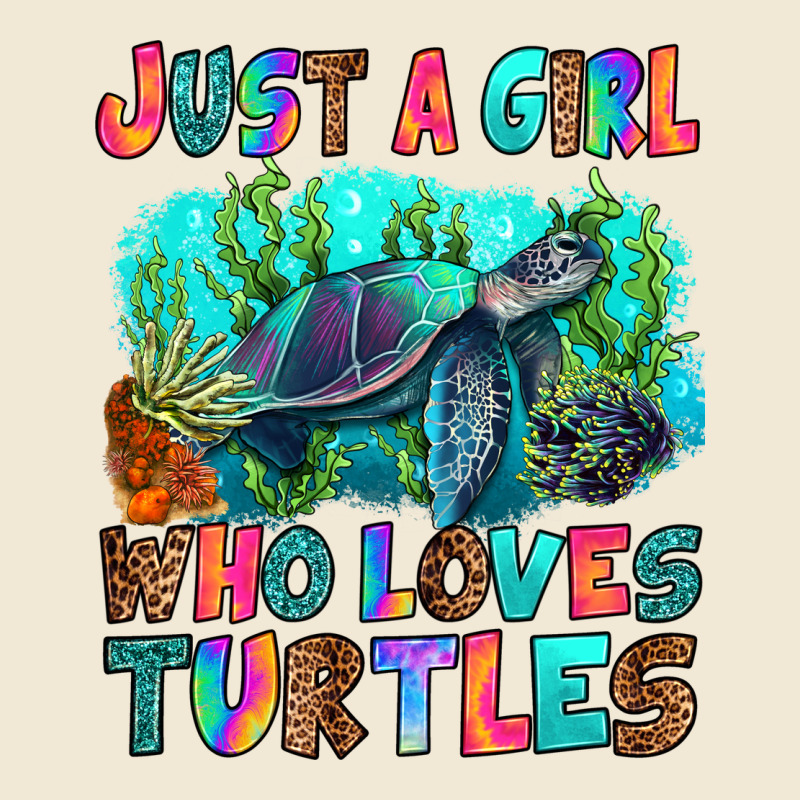 Just A Girl Who Loves Turtles Premium Tee by RanaPortraitStore | Teevron