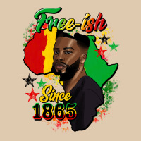 Free Ish Since 1865 Black Man Heavyweight Sweatshirt | Teevron