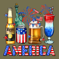4th Of July American Drinks America Vintage Hoodie | Teevron