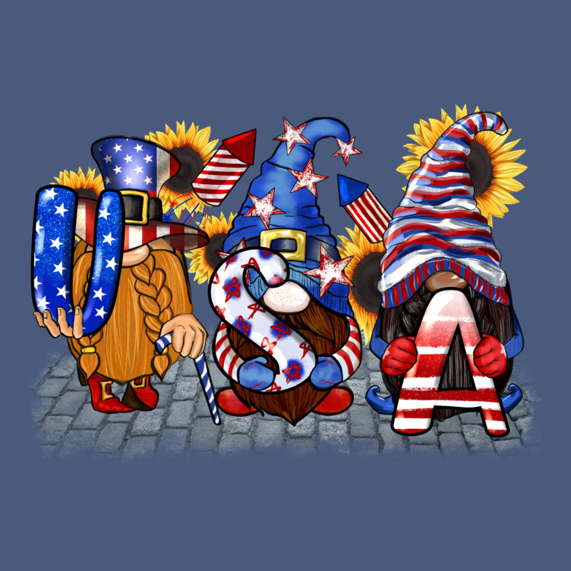 Usa 4th Of July Gnomes  4th Of July Vintage Hoodie by CowGirlArtShop | Teevron