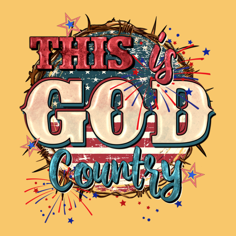 This Is God Country 4th Of July Vintage Hoodie by CowGirlArtShop | Teevron