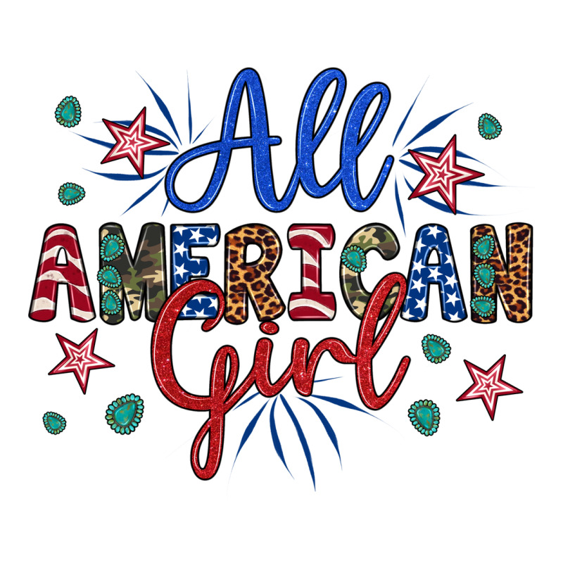 All American Girl Long Sleeve Tee by Artiststas | Teevron