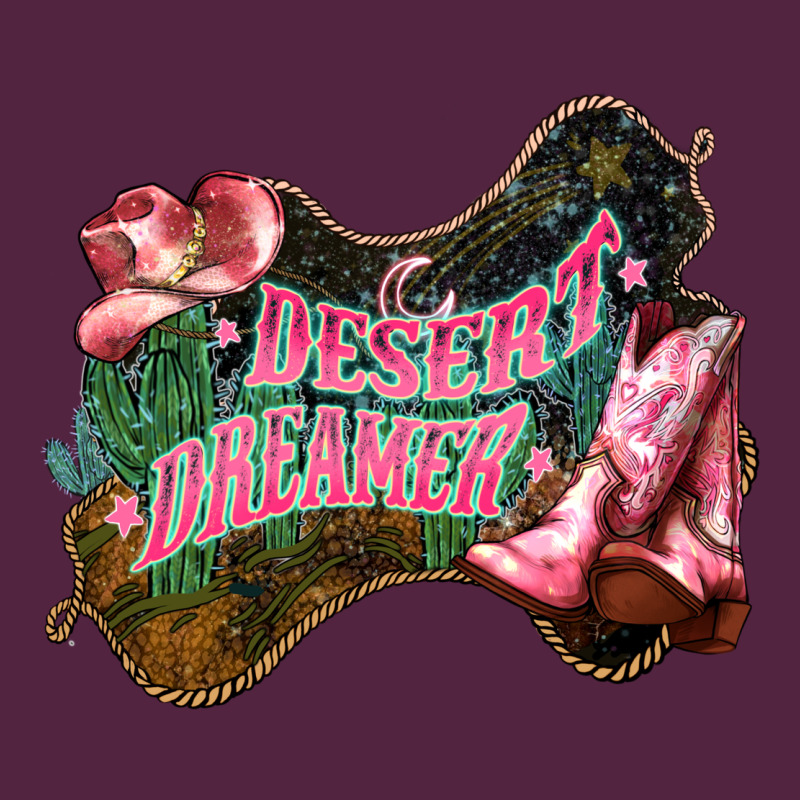 Desert Dreamer Cowgirl Boots Hat Urban Hoodie by HowdyJamesFarm | Teevron