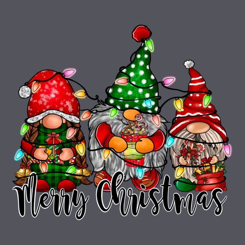 Merry Christmas Gnomes Vintage Hoodie by CowhideDigitalArt | Teevron