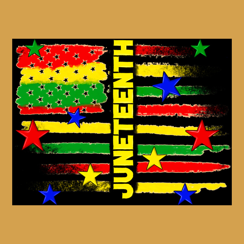Juneteenth American Flag Urban Hoodie by TumblerDesignByShophia | Teevron