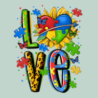 Autism Love Zipper Hoodie | Teevron