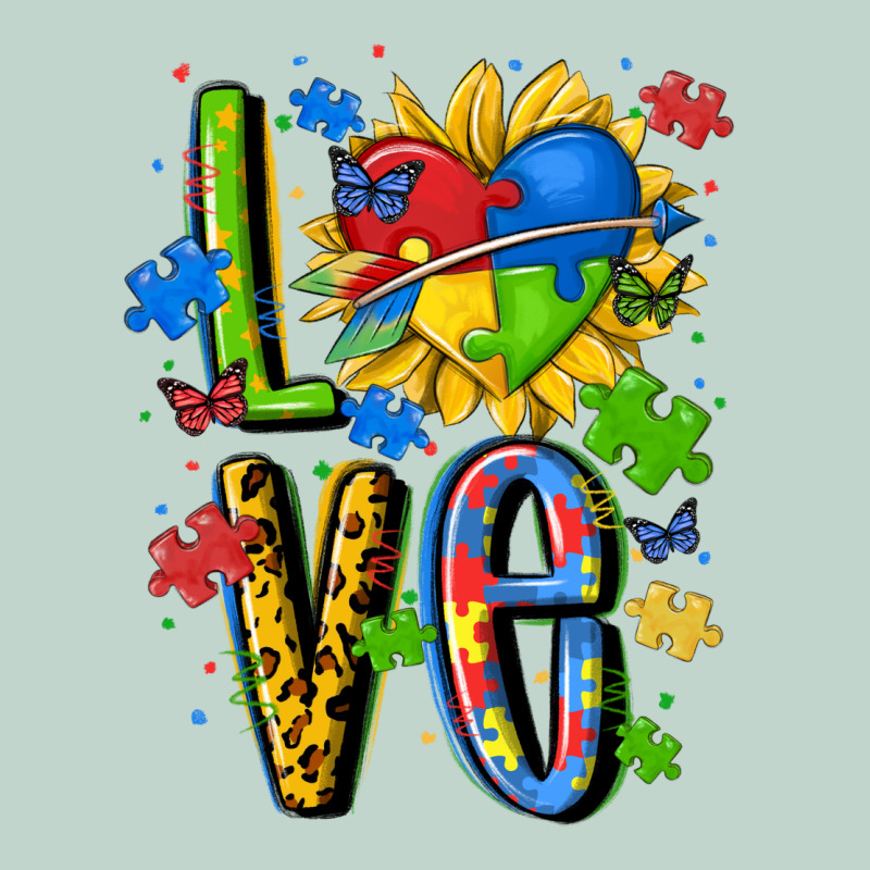 Autism Love Zipper Hoodie by MaliasSmallBusiness | Teevron