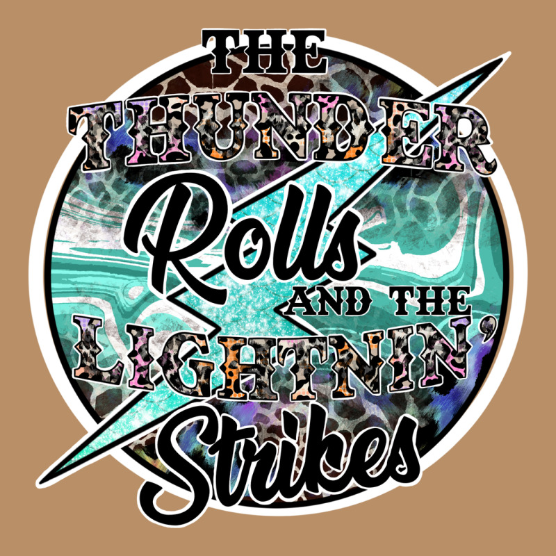 The Thunder Rolls And The Lightnin Strikes Vintage Hoodie by SublimationCraftShop | Teevron