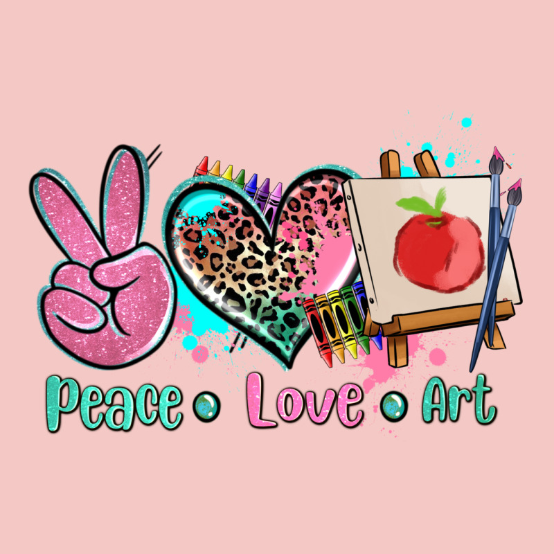Peace Love Art   Ado Urban Heavy Tee by AdoDesignShop | Teevron