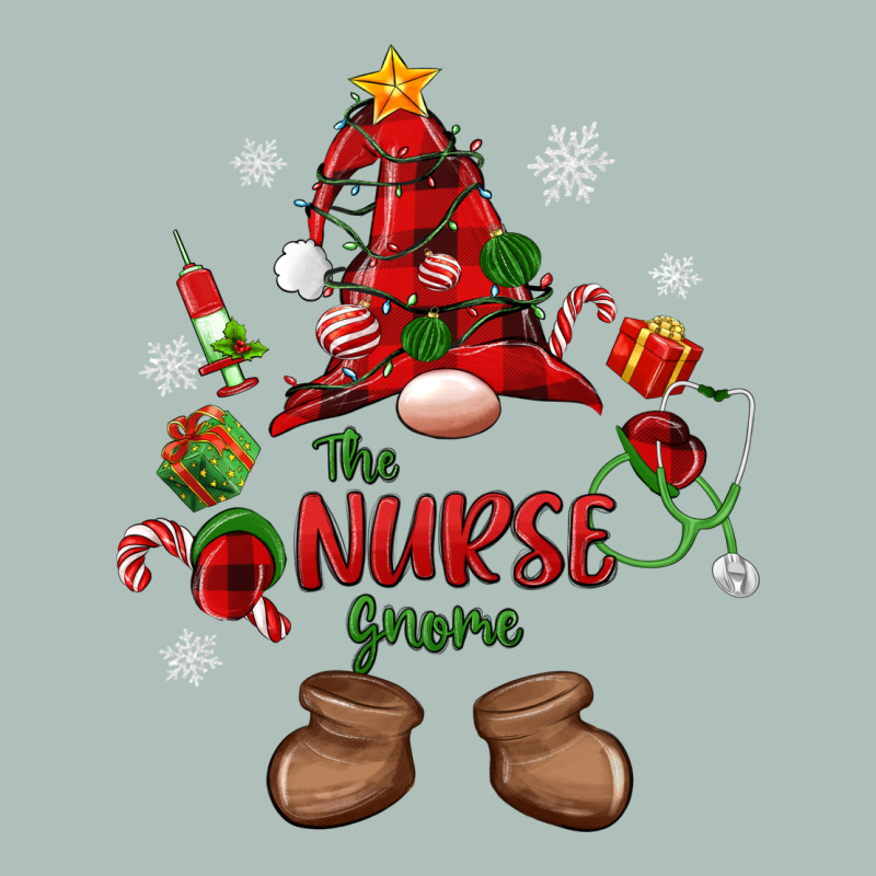 The Nurse Gnome Christmas Heavyweight Hoodie by MaliasSmallBusiness | Teevron