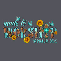 Made To Worship With Sunflowers Vintage Hoodie | Teevron