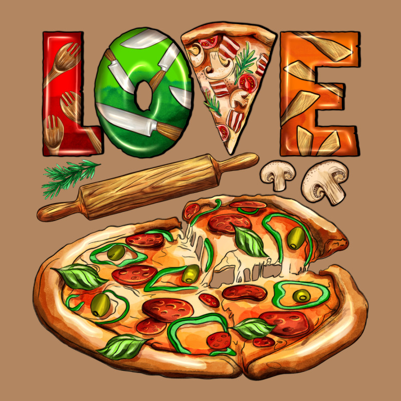 Love Pizza Long Sleeve Tee by AdoDesignShop | Teevron