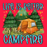 Life Is Better By The Camp Fire Zipper Hoodie | Teevron