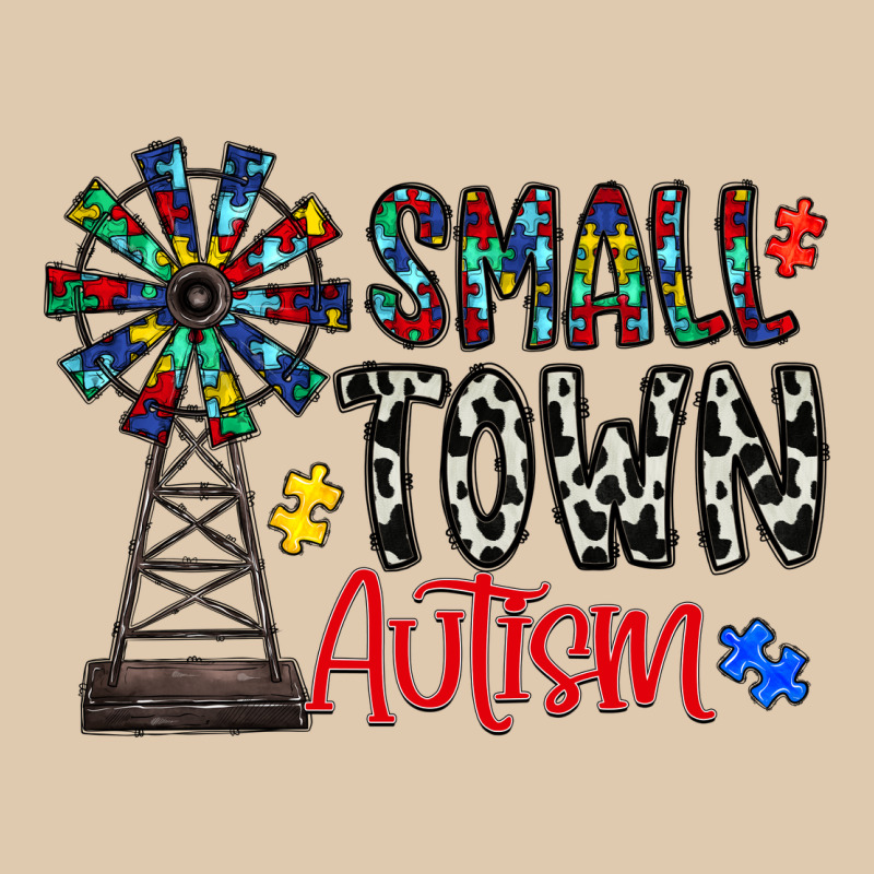 Small Town Autism Heavyweight Sweatshirt by CowhideDigitalArt | Teevron