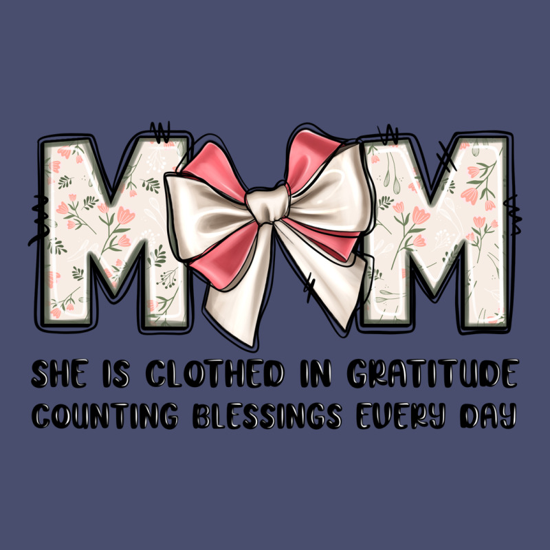 Mom She Is Clothed In Gratitude Counting Blessings Vintage Tee by JahusDesignShop | Teevron