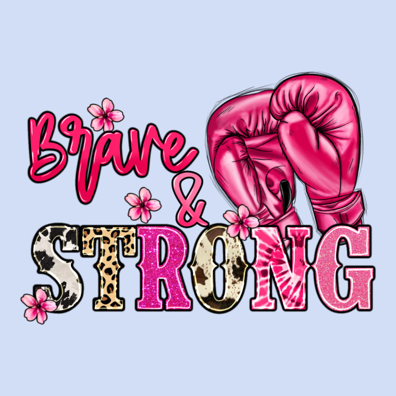 Brave And Strong Cancer Awareness Urban Hoodie by HowdyJamesFarm | Teevron